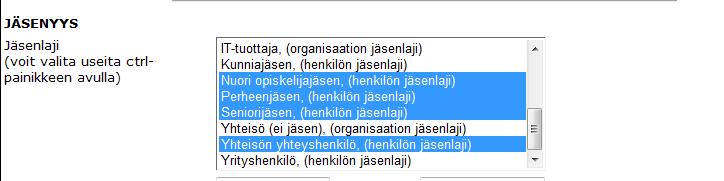 4 rekisterin henkilöitä ja organisaatioita. Ehdot täyttävät tahot otetaan mukaan poimintaan.