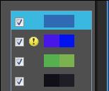 Värin määrittäminen suoraan Voit määrittää säätökohdan napsauttamalla kuvan väriä (s. 14), mutta voit myös määrittää värin suoraan väriympyrässä kirjoittamalla värin arvon.