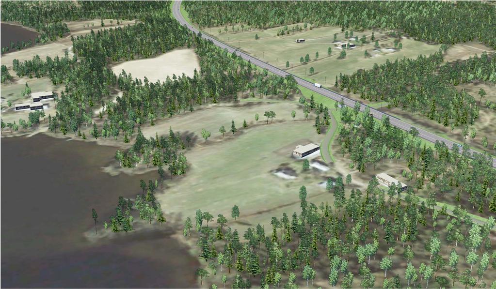 Kallajärven kohdalle tulee
