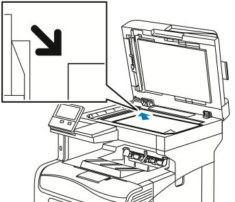 Xerox -sovellukset Faksin lähettäminen Faksin lähettäminen: 1. Paina tulostimen ohjaustaulun Koti-näppäintä. 2. Nollaa sovelluksen aiemmat asetukset koskettamalla Nollaa. 3. Aseta originaalit.