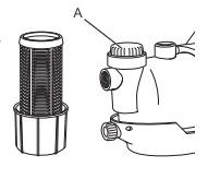 Esitäyttöpaineen lisääminen Ajan mittaan jos pumppu alkaa käynnistyä vain jo pienen vesimäärän (noin 0,5 l) poiston jälkeen, tulee pumpun esitäyttöpaine palauttaa. 1. Irrota pistoke virtalähteestä. 2.