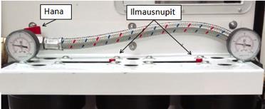 Älä asenna poistoletkuun sulkuhanaa, jos letku suljetaan, sinne tulee täysi 16 bar paine! Tarkista, että vikavirtasuojakytkin on OFF asennossa ja kaikki kytkimet ovat asennossa O. 6.