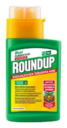 puutarha Varmista pihamaan ROUNDUP TORJUNTA-AINETIIVISTE 280