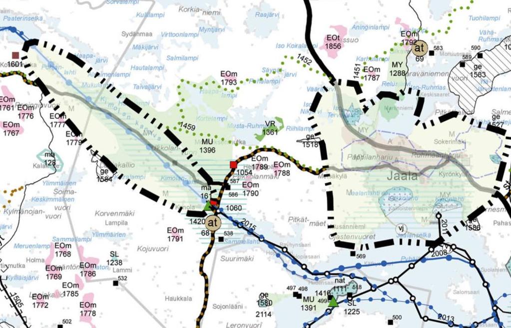 Maantien 14550 parantaminen Kimolan kanavan kohdalla, Kouvola 4 (22) Kimolan vesitiehankkeen tiejärjestelyt Kimolan kanavan vesitiehankkeen hakemussuunnitelmaan on liitetty selvitys vesitiehankkeen