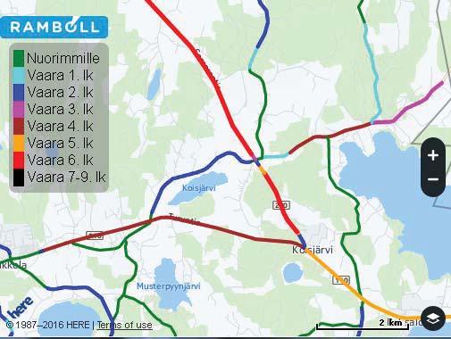 JULKINEN KARTTASIVU JOKO VANHEMMILLE TAI ISOSSA ORGANISAATIOSSA ERI YKSIKÖILLE Erillinen nettiosoite Julkisen sivun kartaksi voi valita haluamansa kartan Julkista karttaa