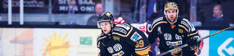 11. klo 18.30 KooKoo KalPa la 25.11. klo 17.00 KooKoo Kärpät pe 1.12. klo 18.30 KooKoo Jukurit ti 5.12. klo 18.30 KooKoo SaiPa pe 8.12. klo 18.30 KooKoo Pelicans Kouvot Miesten Korisliiga 2017 2018 Mansikka-ahon Urheiluhalli, Mansikka-ahontie 1, Kouvola www.