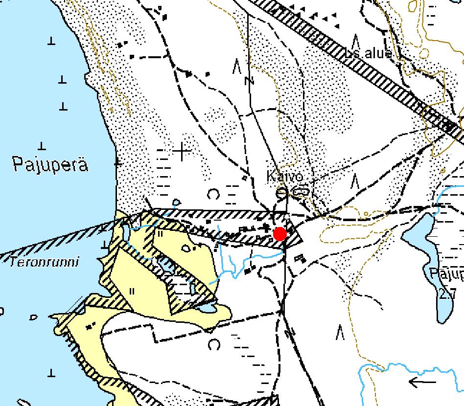 56. HAILUOTO, PAJUPERÄ 6 Ote maastokartasta 2442 09 Mittakaava 1:10 000