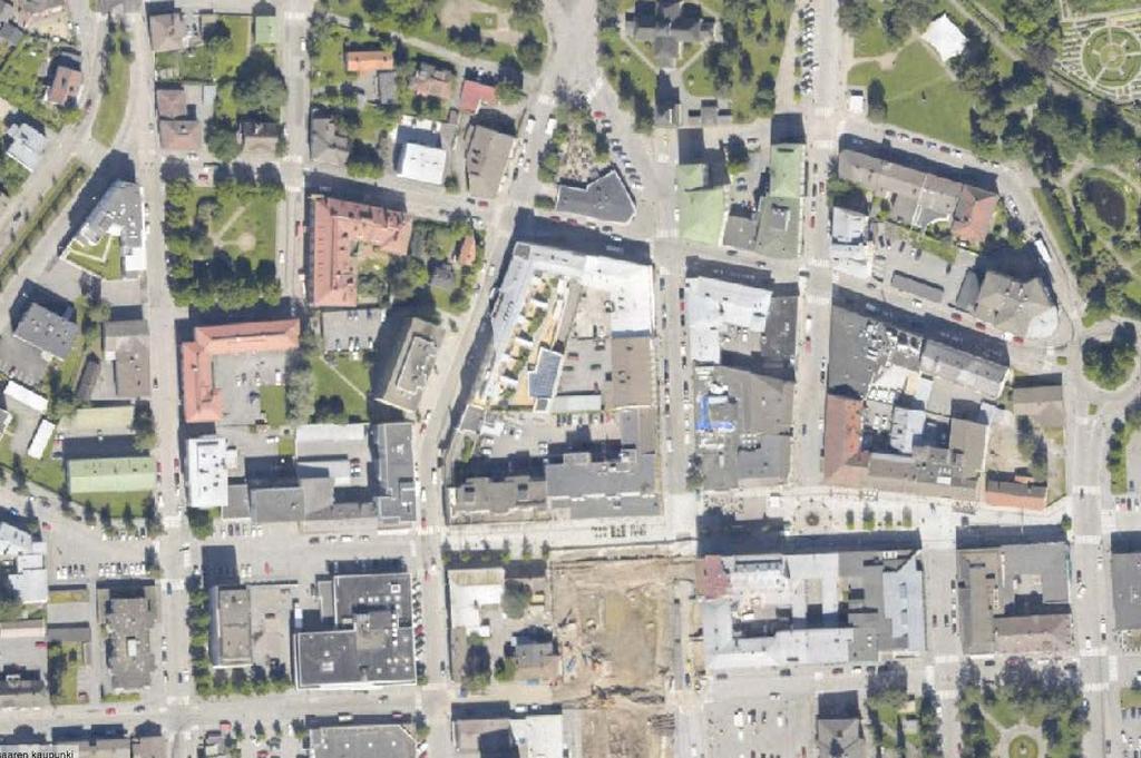 Sivu 3 /19 PLANERINGSOMRÅDET Planeringsområdet omfattar det så kallade Visaskvarteret, som i söder angränsar till gågatan, i öster till Storgatan, i väster till Otto Malmsgatan och i norr till