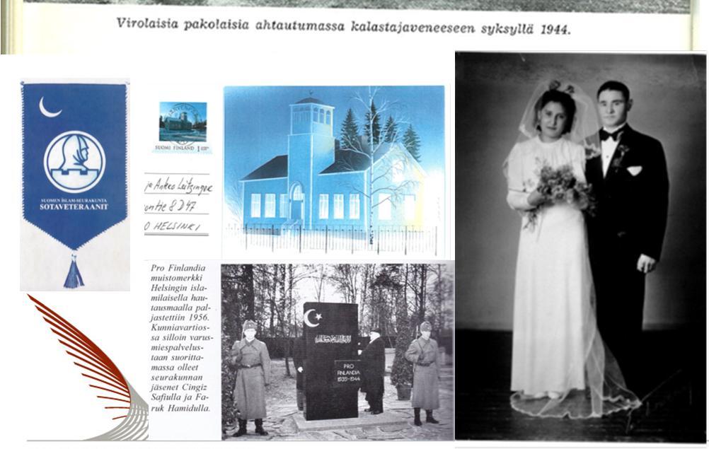 venäläisiä) ja 10 muslimia Saksan armeijan pakko-ottoja ja neuvostomiehityksen pelkoa paenneita Viron venepakolaisia 1943 1944 yli 6 000 Inkeriläisiä