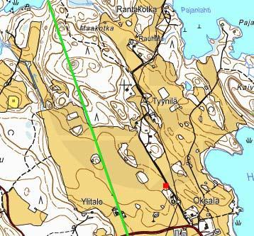 Pälkäneveden etelärannan paineviemärilinjojen suunnittelualueiden arkeologinen inventointi 15 Kuva 13.