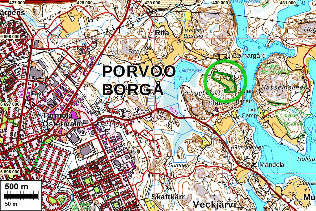 2 Sisältö Kansikuva: Perustiedot... 2 Inventointi... 3 Kartat... 5 Löytöpaikat... 8 PORVOO STAFFAS 2 A... 8 PORVOO STAFFAS 2 B.