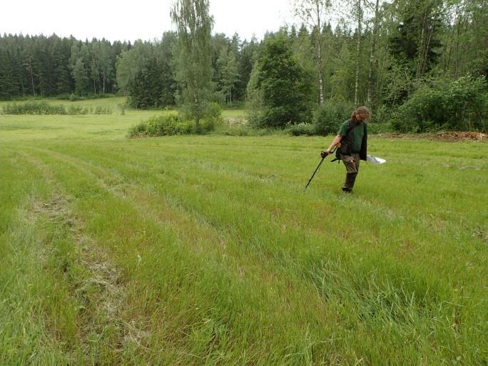 suureksi osaksi kalliota, käytiin läpi kattavasti mutta mitään muinaisjäännökseen viittaavaa tms. vanhoja rakenteita emme tutkimusalueella ja sen liepeillä havainneet, muita kuin em. vanhan tien.