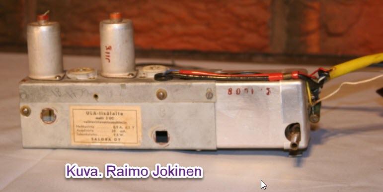 SALORA OY Salora puolestaan valmisti useamman lisälaitemallin, mutta ei käyttänyt niitä tehdasasennuksiin uusissa radiomalleissaan.