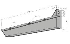 VA-KP/U-16 Fe KS 1472144 Kattokiinnike SKT VA-KP/L Fe