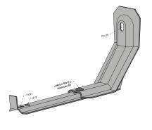 Kulmanjatkokappale SKT A-KJ PM Fe VAL 1472357 Asennuslevy ASL/VMA1 PVC SKT 1472246 Jatkokappale