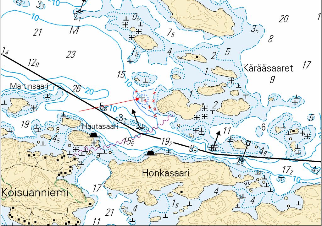 ( FTA, Lappeenranta/Villmanstrand 2017 ) Tm/UfS/NtM 17.20.06.2017 *198 /2017 (2017-06-20) Suomi. Vuoksen vesistö. Rantasalmi. Kärääsaaret. Syvyystiedot Finland. Vuoksens vattendrag. Rantasalmi. Kärääsaaret. Djup Finland.