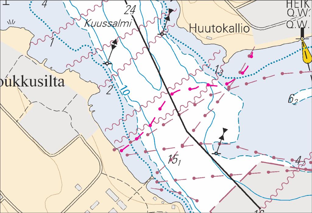 116 E Alku/begynnelsep./starting point 2) 61 51.633 28 51.217 3) 61 51.687 28 51.301 4) 61 51.