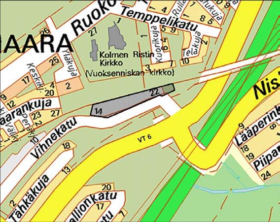 IMATRAN KAUPUNKI KAUPUNKIKEHITYS JA TEKNISET PALVELUT Kaupunkisuunnittelu OSALLISTUMIS- JA ARVIOINTISUUNNITELMA (MRL 63 ) ASEMAKAAVAN MUUTOS 1077 Kaupunginosa 76, RAUTIO Kortteli 51 ja