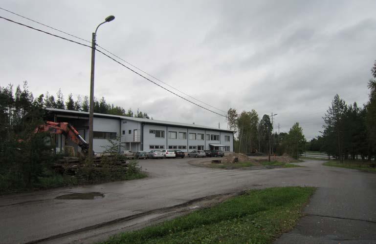 Kaava-alue on osa Rönkän pienteollisuusaluetta.
