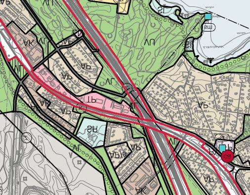 Yleiskaava mätöntä henkilökuntaa varten. Rakennusoikeus tonteilla on e=0.30. Koko kaava-alueen rakennusoikeus on 7705 k-m 2.