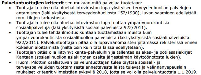 Henkilökohtaisen budjetin pilotointi