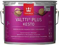 Tikkurila Patiokuullote 2,7 l Vesiohenteinen vanhojen betonisten pihakivien ja laattojen värjäämiseen. Riittoisuus 4-8 m²/l yhteen kertaan levitettynä.