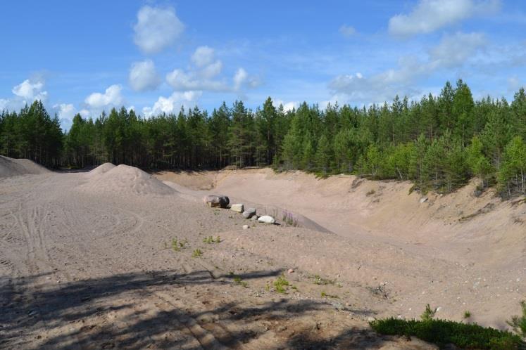 lammen pohjalla olevasta lähteestä. Lampea käytetään uimapaikkana leirintäalueella.