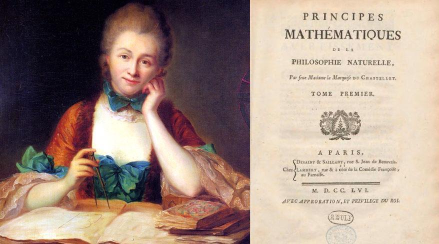 Sovitusyritys Émilie de Châtelet, joka tunsi hyvin Newtonin mekaniikan, mutta kannatti Leibnizin näkemyksiä, popularisoi ja kehitti niitä teoksessaan Institutions de Physique (1740), joka oli