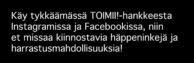 fi TOIMII-hanke Käy tykkäämässä TOIMII!