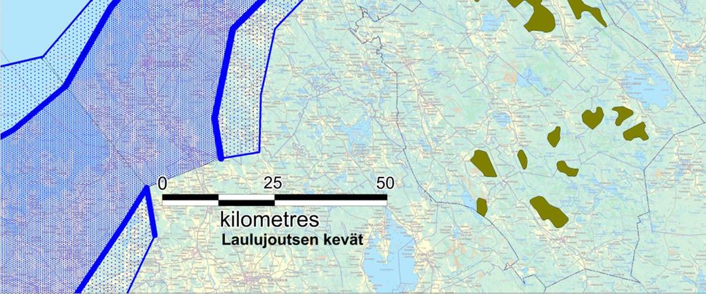 Lyhytnokka- ja merihanhien ja muiden hanhien osuus määritetyistä oli vain noin kymmenesosa, loppujen ollessa metsähanhia.