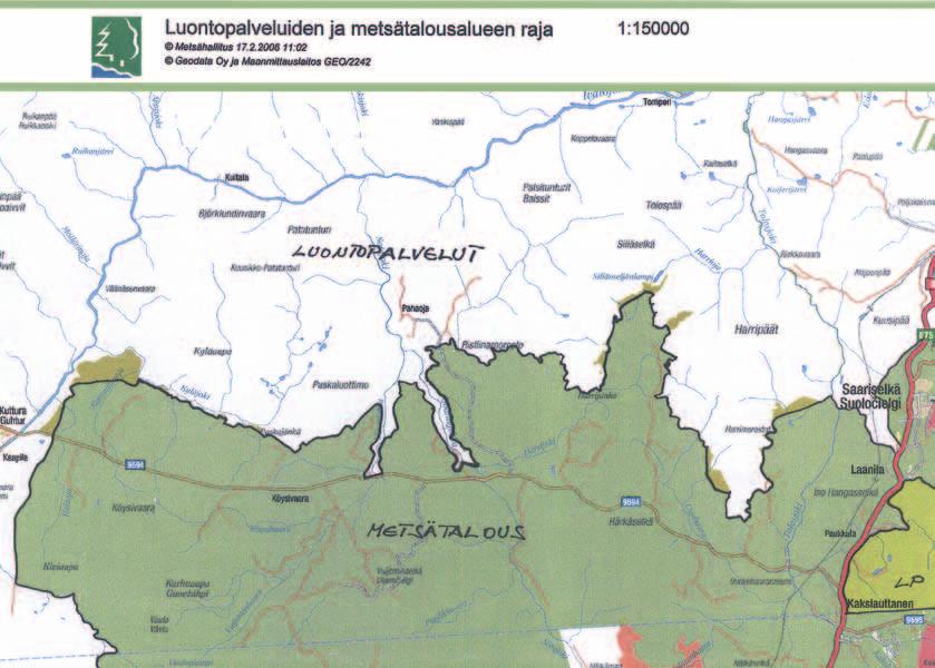 METSÄHALLITUS TIEDOTTAA Metsähallituksen tiedote kullankaivajille Lemmenjoen kansallispuiston, Urho Kekkosen kansallispuiston, Ivalojoen ja sen sivuhaarojen (Kutturan suunta) sekä Keski- ja Itä-