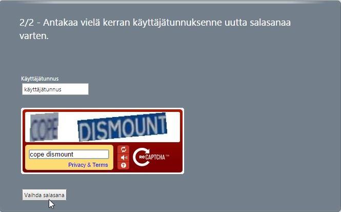 4. Avaa sähköpostiviesti, joka on lähetetty donotreply@od.visma.fi osoitteesta ja paina viestissä olevaa linkkiä. Sähköpostiviesti 5.