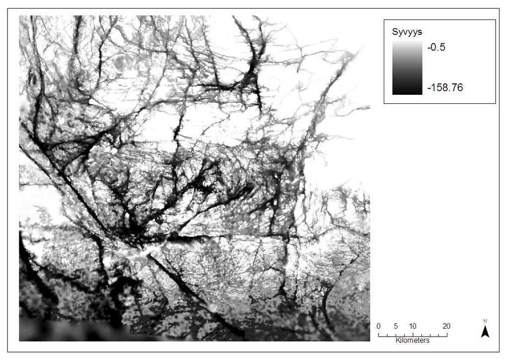 AINEISTOT Syvyysmalli (TY Maantiede, Harri Tolvanen) Korkeusmalli Maanmittauslaitos Topografinen malli Geologiset aineistot: GTK:n geologiset kartat 1: 20 000 Akustis-seismiset luotaukset,