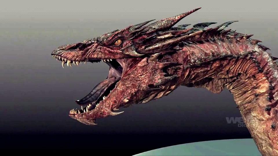 12 KUVA 8. Smaug Hobitti elokuvaan tehty hahmomallinnus (Cgmeetup 2015) Kuitenkin piirroshahmojen kaltaisten hahmojen mallintaminen voidaan toteuttaa tehokkaimmin veisto-ohjelmilla.