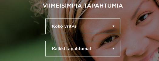 3. Etusivu Etusivulla näet yhteistyömittarit sekä aikajanan yrityksiisi kohdistuneista tiedoista. 1. Etusivun yläosasta löydät yhteistyömittarit.