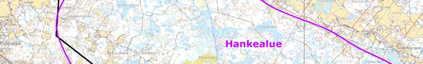 21 Osayleiskaava-alueet hankealueen läheisyydessä Hankealueen etelä-/lounaisosa ulottuu Jokikylän osayleiskaava-alueelle