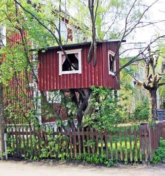 Rakennusratkaisuina on käytetty erilaisia variaatioita pientaloista Town House tyyppisiin pienkerrostalomalleihin.