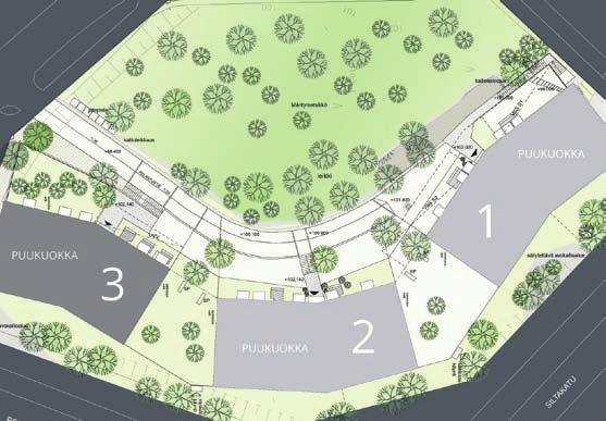 4 uukuokka 3 Lähellä luontoa, lähellä kaupunkia 0 500 m Jyväskylän kaupunki, kaupunkisuunnittelu ja maankäyttö, lupa nro 16013 Sijainti uukuokka 3 muodostaa uukuokka 2:n ja jo valmistuneen uukuokka