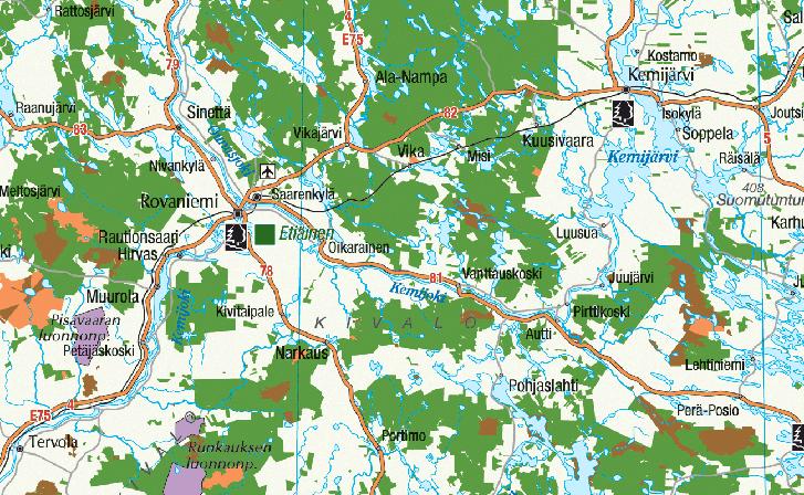 1 JOHDANTO Metsähallituksen Lapin luontopalvelujen Etelä Lapin puistonjohtaja Hely Juntunen pyysi minua tarkastamaan onko Metsäntutkimuslaitokselta Metsähallitukselle siirtyneiden Kivaloiden ja