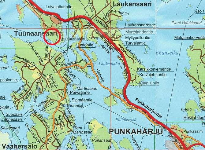 Sijainti 2 Sijaintikartta Alue on osa Tuunaansaaren asemakaavaa. Lähtökohdat Kaavamuutosalue on voimassa olevassa kaavassa loma-asuntojen korttelialuetta RA-1 I/6950.