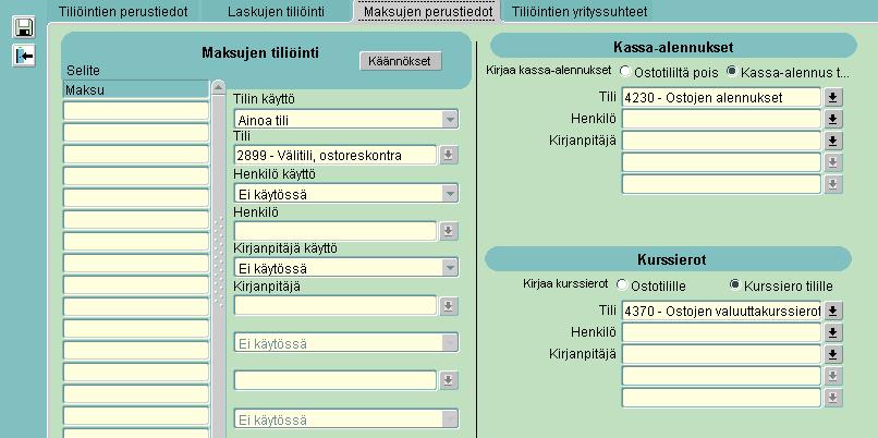 Avoinna oleva lasku voidaan laittaa uudelleen maksatukseen.