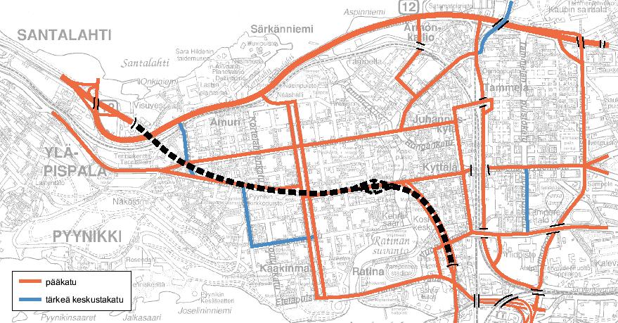 5 KARSITUT VAIHTOEHDOT Ensimmäisen suunnitelmaraportin nähtävilläolon jälkeen Ensimmäisen suunnitelmaraportin nähtävilläolon 2.7.- 30.8.
