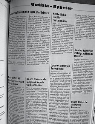 Yhtiö harjoittaa myös lähinnä alkoholijuomien, entsyymien ja teknisen tiedon vientiä.