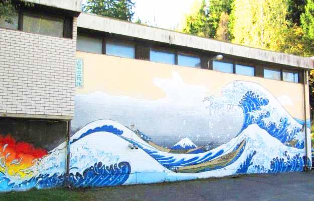 Juuti, Katko & Rajala Porvoon vanha jätevedenpuhdistamo uuskäytössä: graffiti-taiteen kuvaama tsunami. (Katko) 152 taan usein unohtaa.