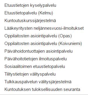 kohteeksi valittiin kaksi ajankohtaista projektia Perustoimeentulotuki,