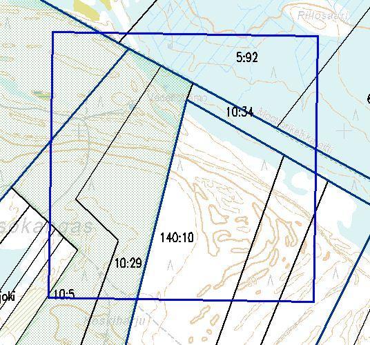 28 4.3.5 Koealue B1 Koealue B1(Kuvio 10), alueen vasemman yläkulman koordinaatit 7211805,26495032.