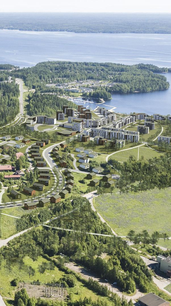 3 Niemenranta sijaitsee Näsijärven rannalla, vastapäätä Tampereen keskustaa. Viihtyisä ja vehreä uusi asuinalue kasvaa olemassa olevaa perinnemaisemaa kunnioittaen.