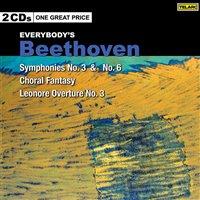UUTUUDET VKO 37-38/ 2008 - TELARC / EVERYBODY'S CLASSICS -SARJA Beethoven, Ludwig van - Symphonies Nos. 3 & 6 - Dohnányi, Christoph von Rudolf Serkin, piano.