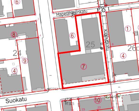 Kuopion kaupunki Pöytäkirja 13/2017 43 (64) 159 Voimassa olevassa asemakaavassa kiinteistö on osoitettu liikerakennusten korttelialueeksi (AL 3 ). Kiinteistöllä on rakennusoikeutta 5900 k-m².