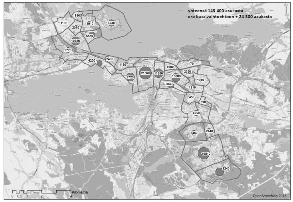 Raitiotiestä kaupungin kasvualusta 1 5 3 5 1 3 1 1 0,4